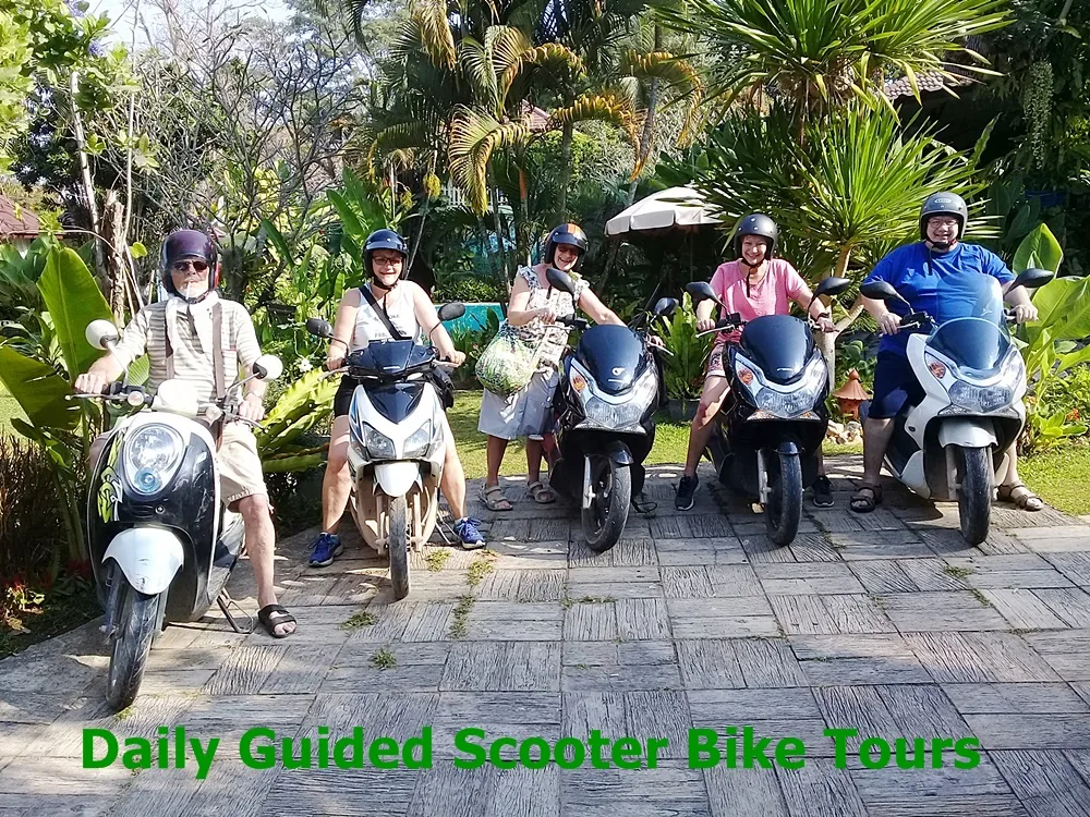 Scooter tour Chiang Rai
