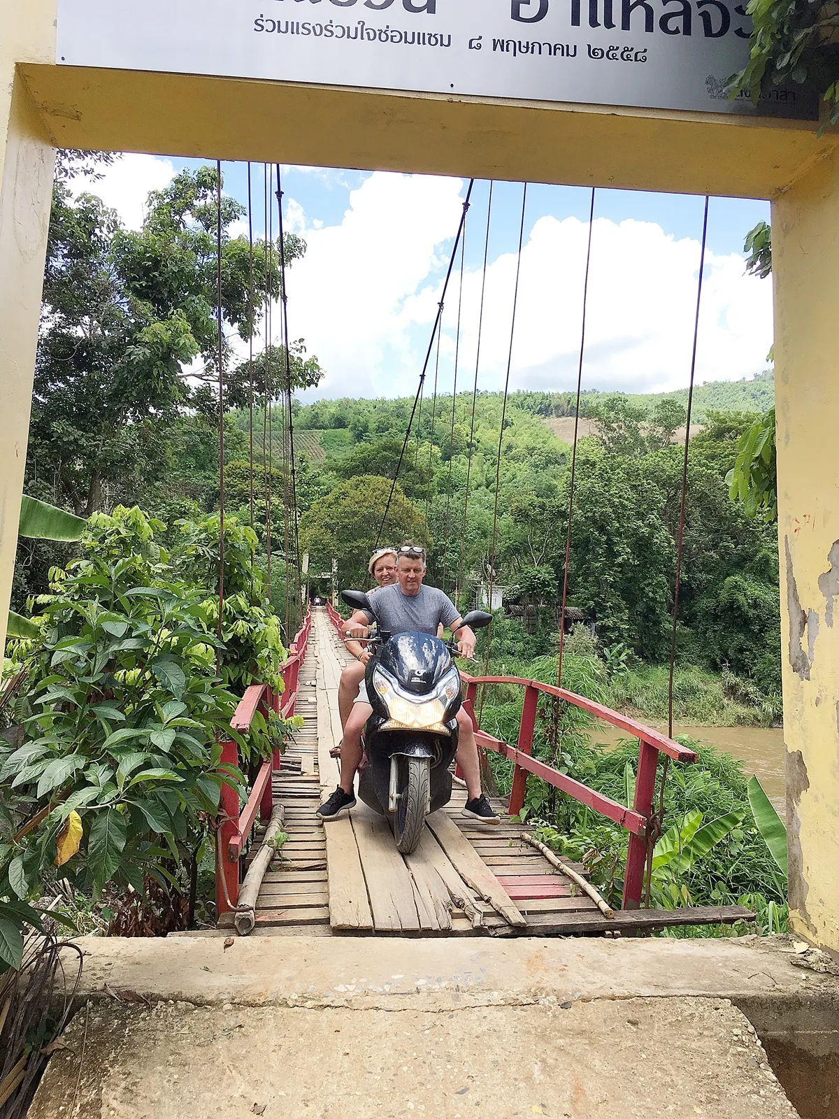 Scooter tour Chiang Rai